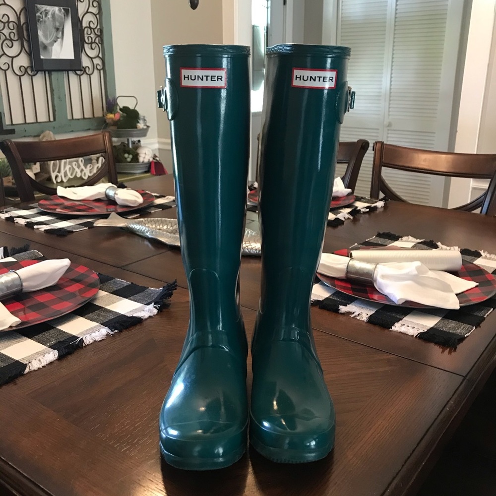Hunter rain boots